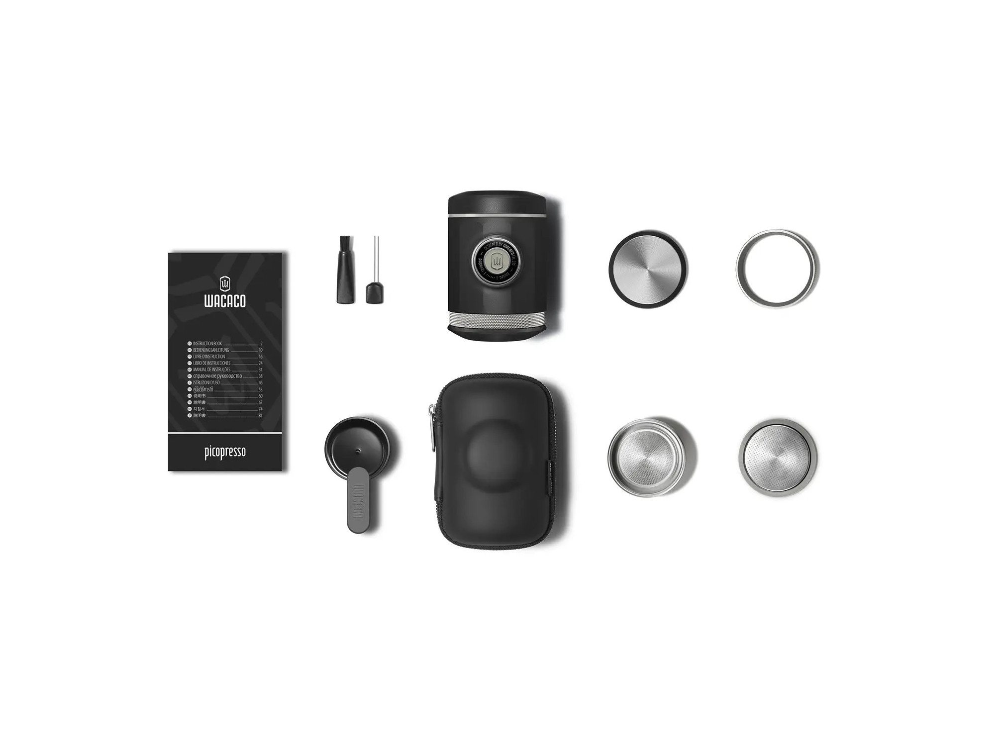 Wacaco Picopresso + estuche rígido | Espresso manual | SNAILER®