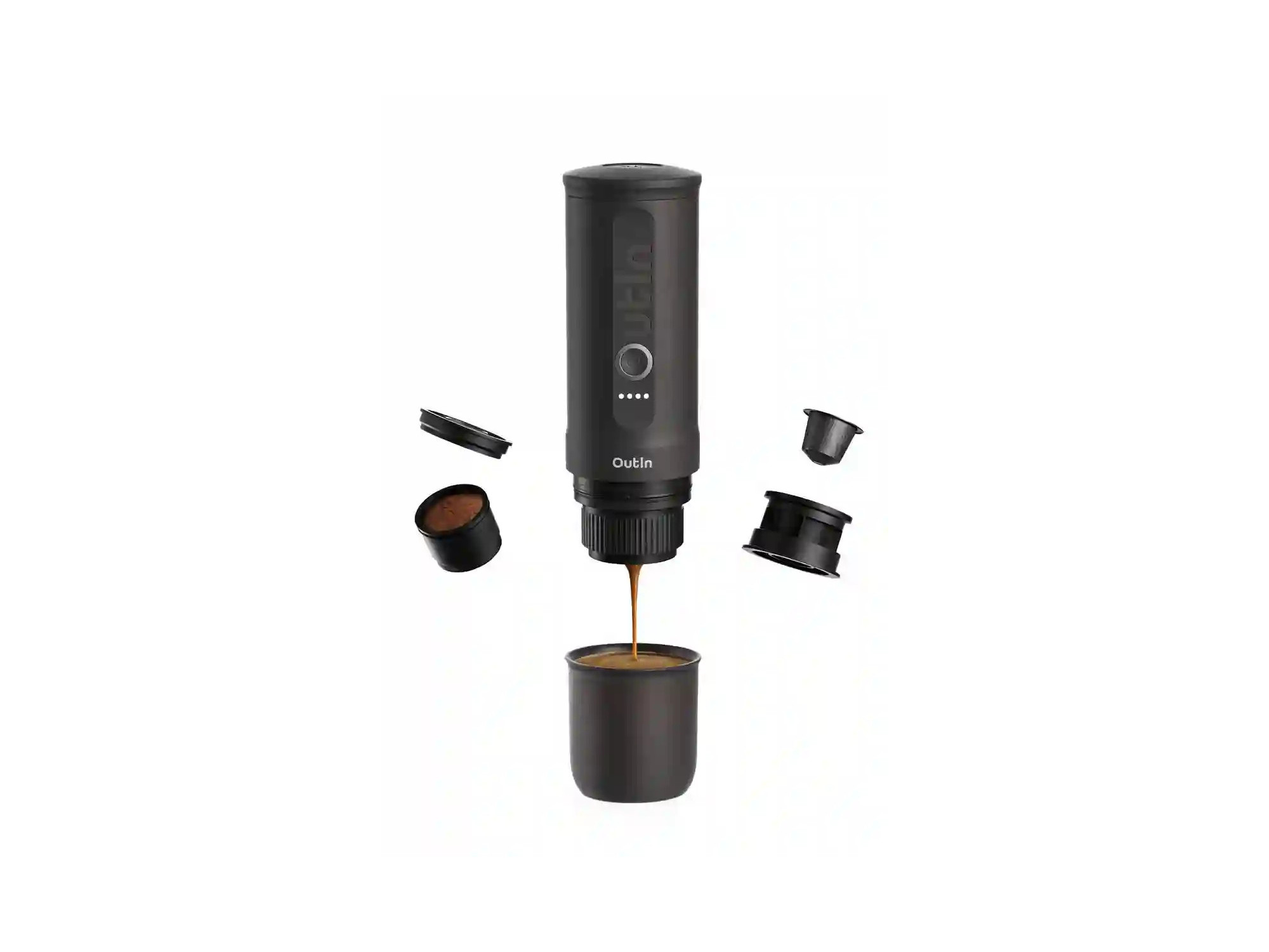 OutIn Nano - Cafetera espresso de viaje con batería | SNAILER®