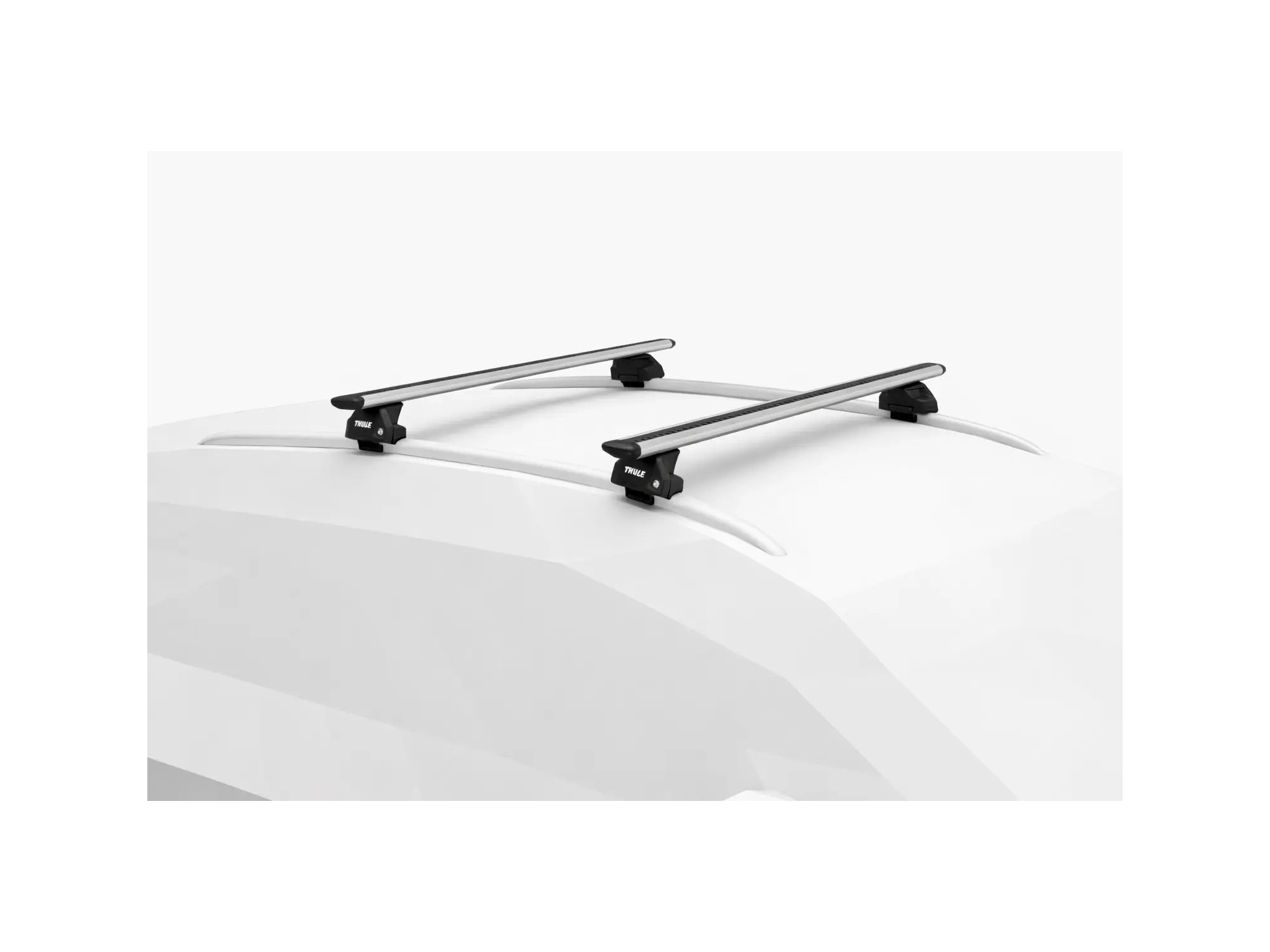 Thule WingBar Evo barras integradas plata | SNAILER®