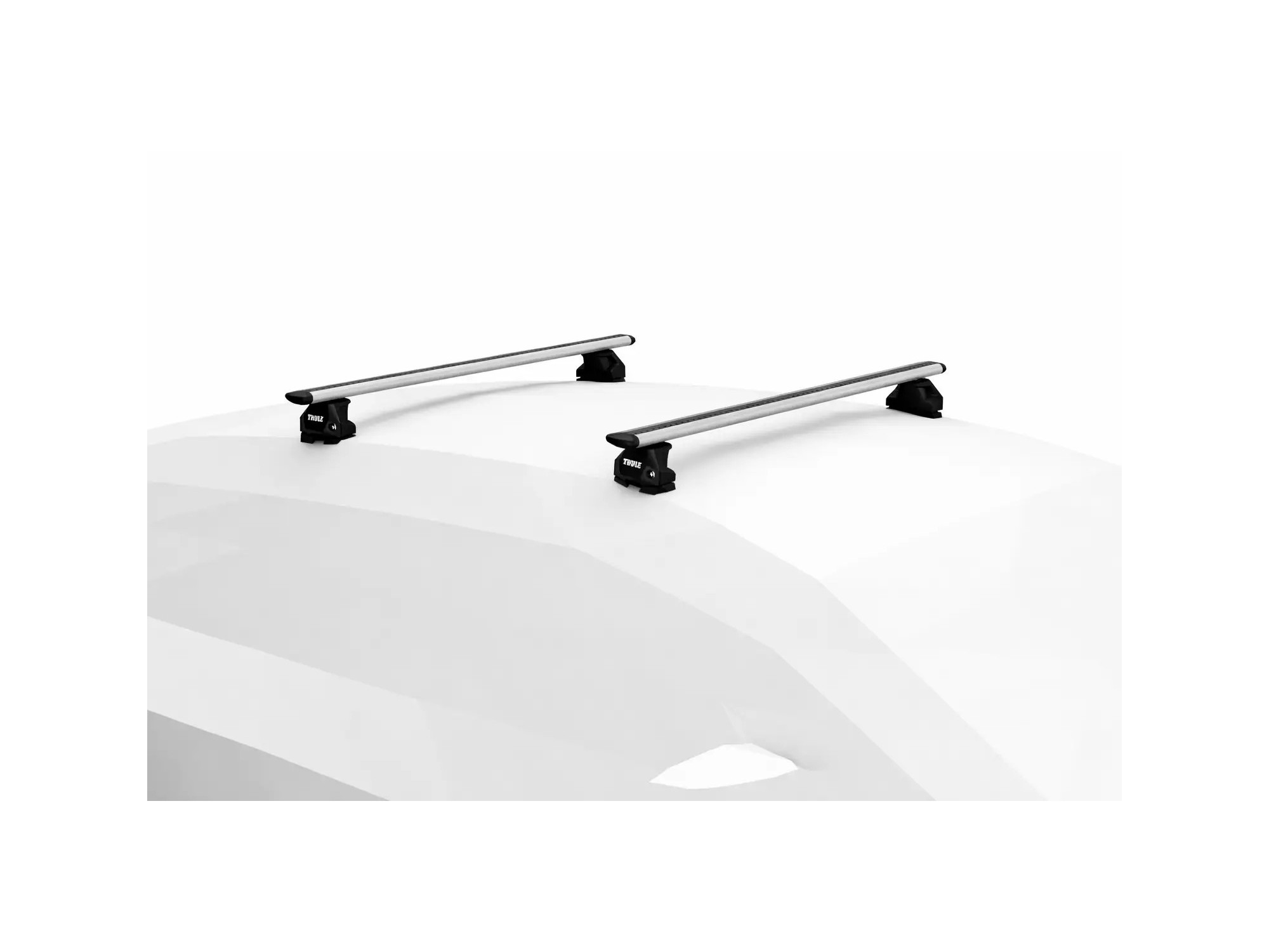 Thule WingBar Evo Puntos de fijación Plata | SNAILER®