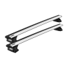 Thule WingBar Evo barras integradas plata | SNAILER®