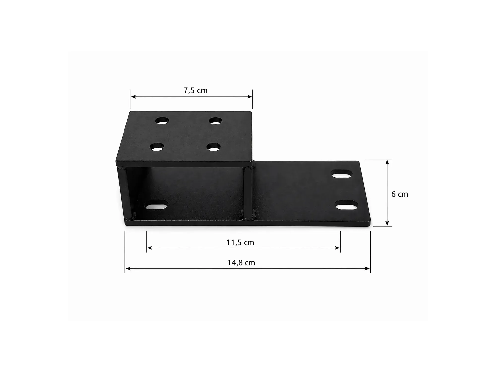Soporte para toldo – Alduo, 15 cm | SNAILER®