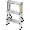 Escalera plegable de aluminio - 3 peldaños