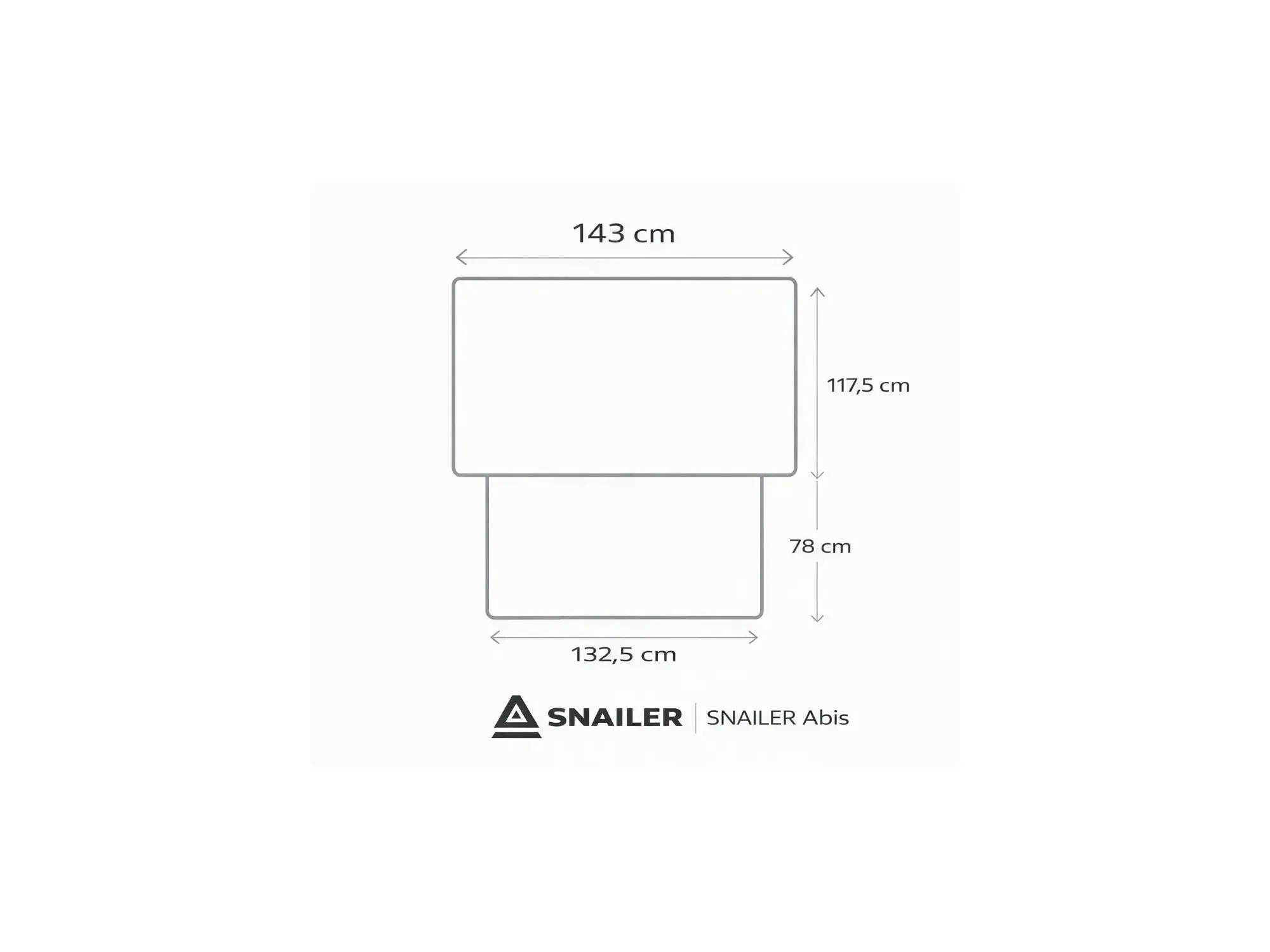 Tienda de techo rígida SNAILER® Abis