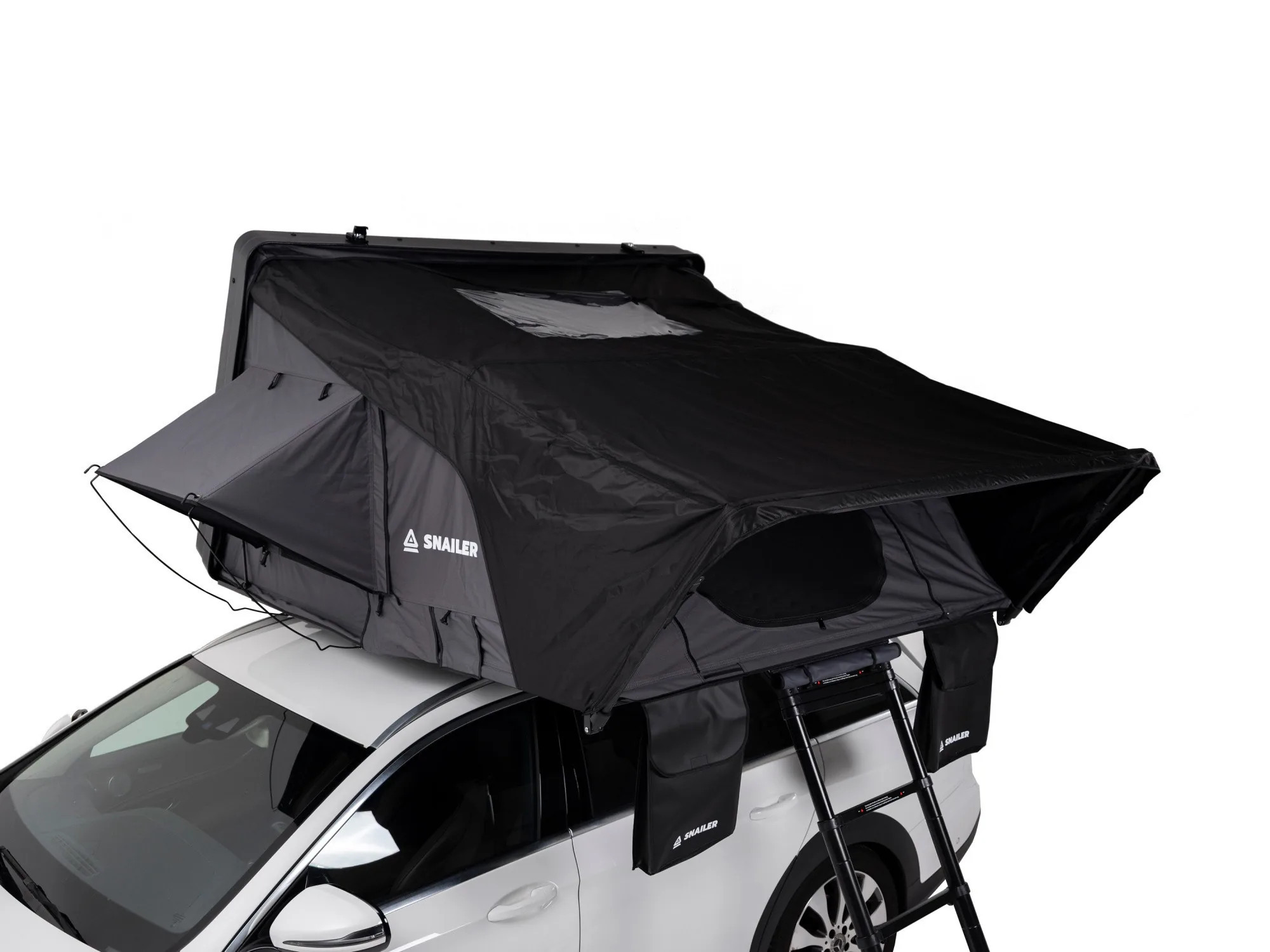 Tienda de techo SNAILER® Abis MAX rígida apertura lateral