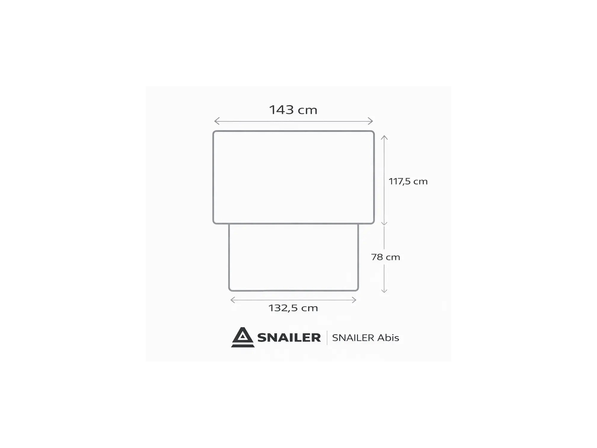 Tienda de techo rígida SNAILER® Abis